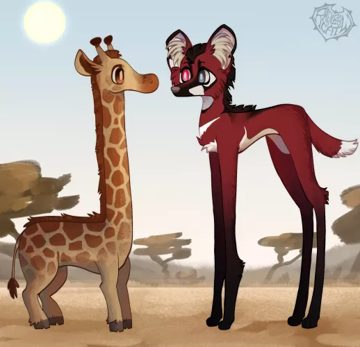 Something Isn't Right Here- [oc] by raenbow-cat