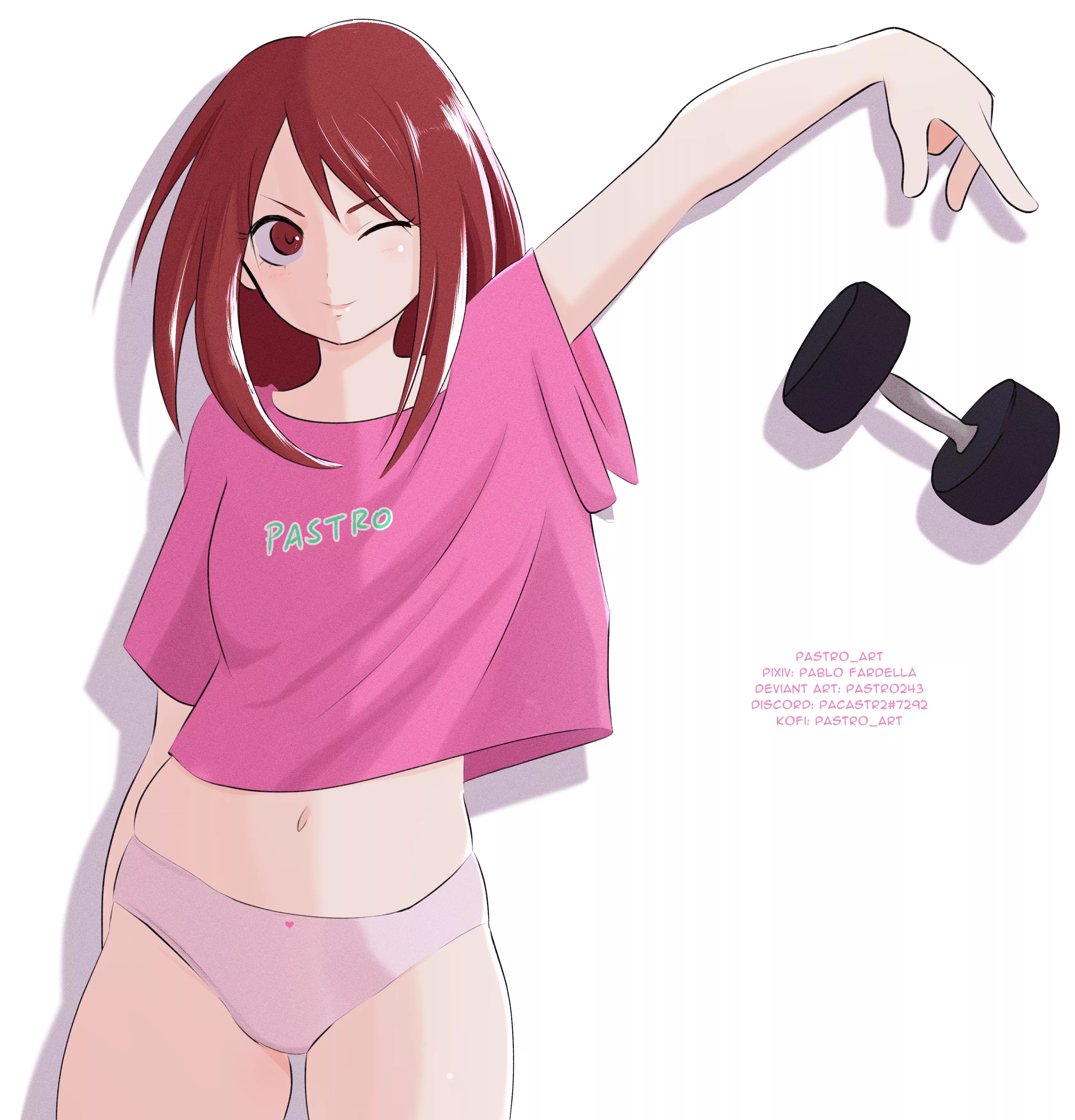 Uraraka Ochako made by me (pastro_art/Pablo Fardella) posted by pastro243