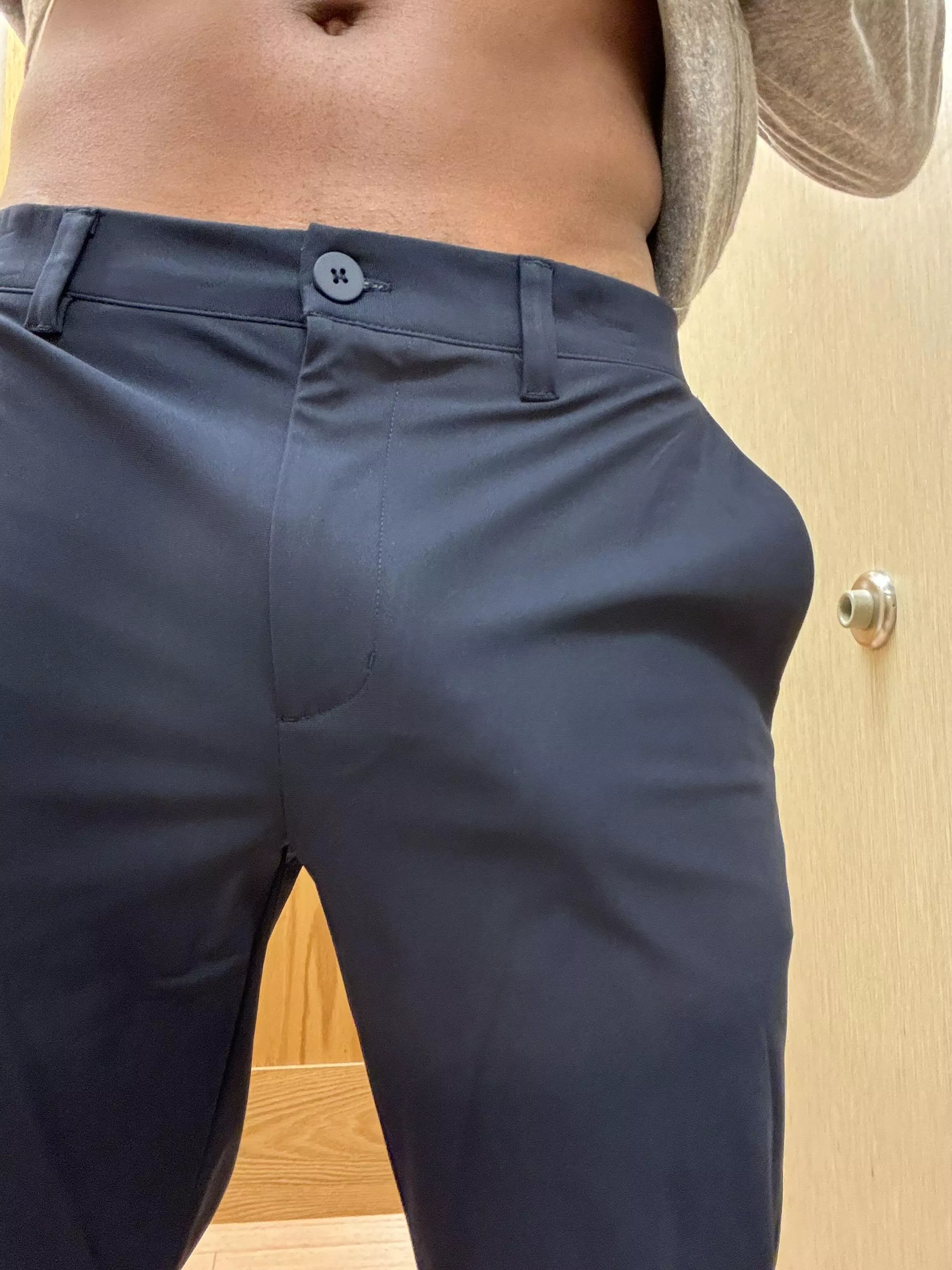 Went dress pants shopping.  Either these pants are small or my cock is big posted by IllustriousHat3379
