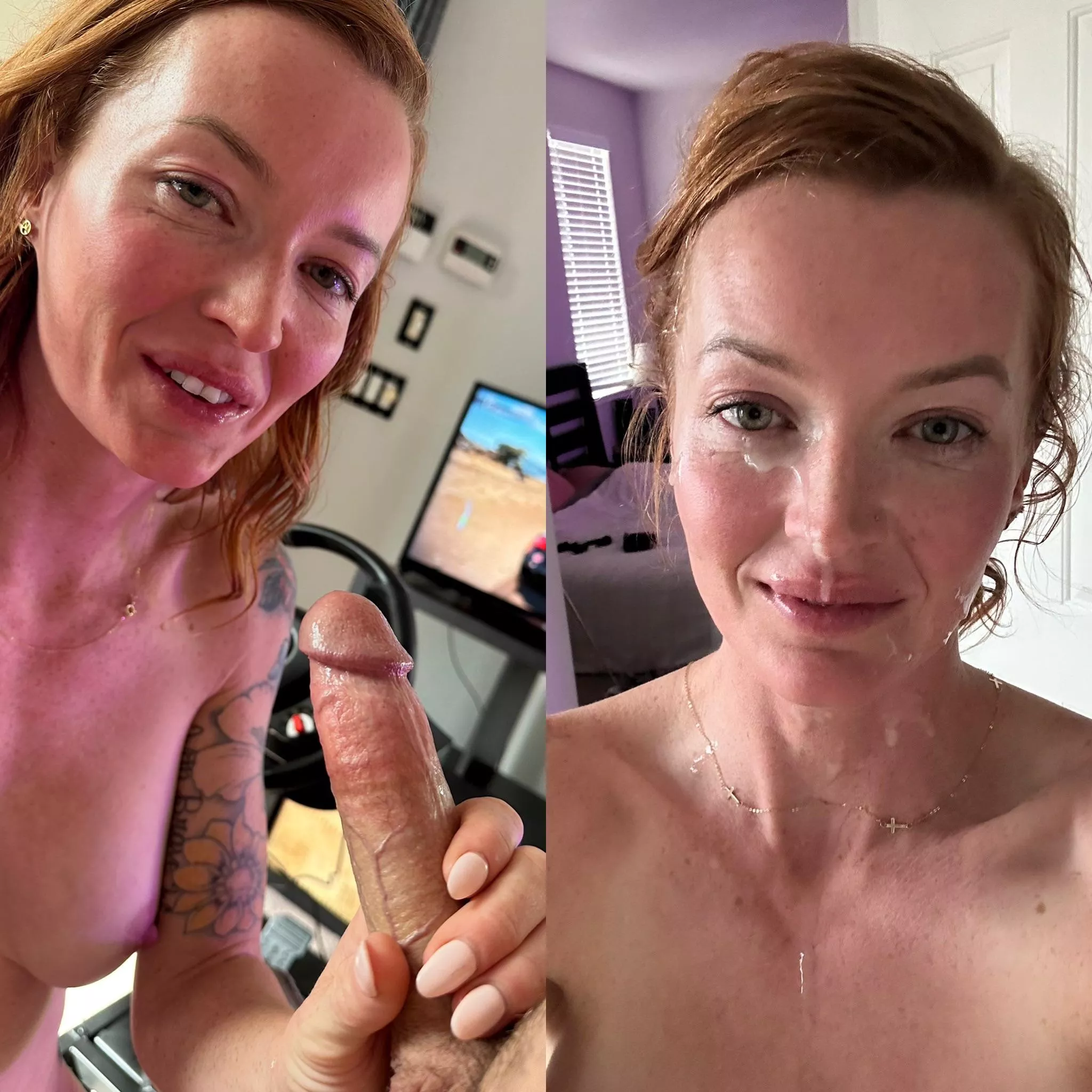 Before and after. I think I look great in both.  posted by fitredd