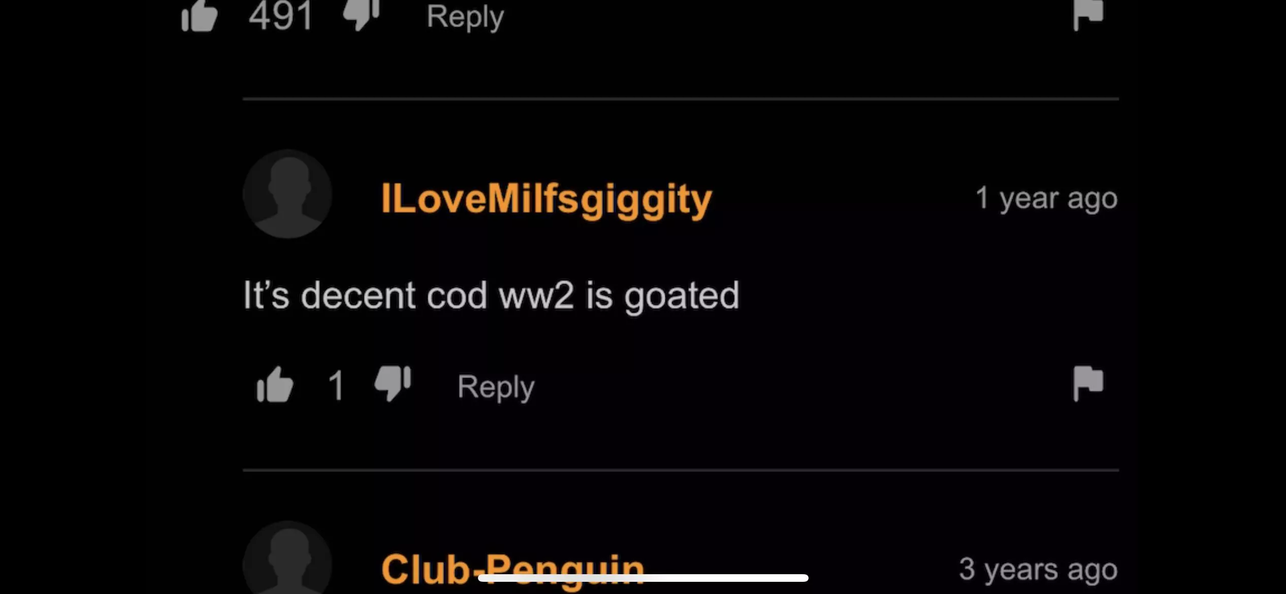 Cod ww2 is goated. posted by FrozoneIsHot420