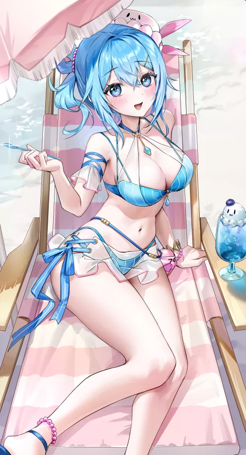 Looking good in blue by marxsander2016