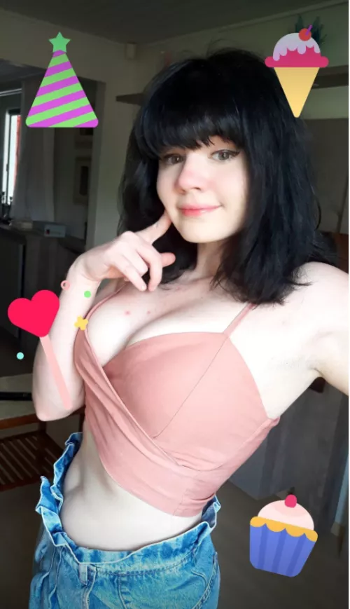 Thinking of the next sweet treat I'm getting by Im_Cherry_Blossom