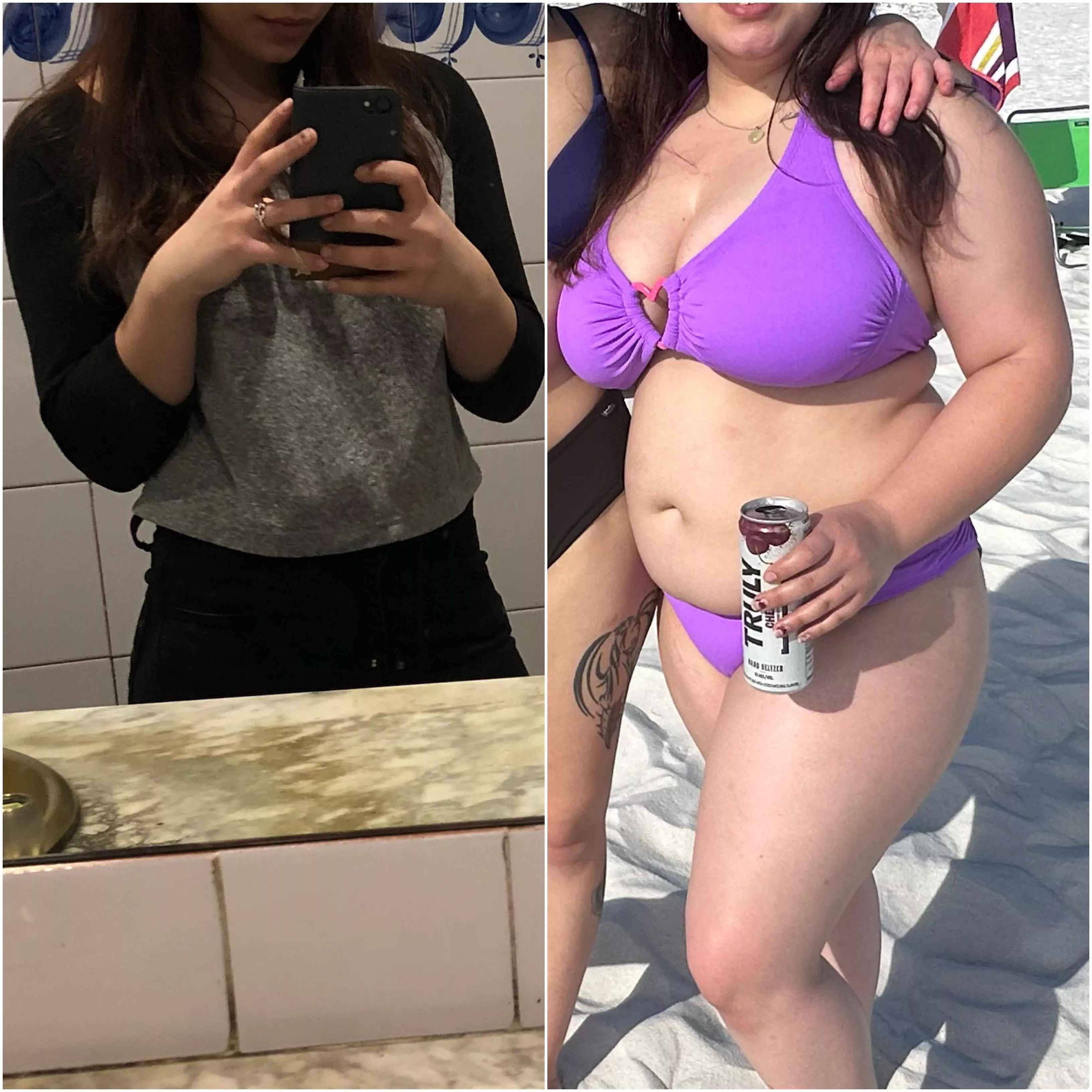 What a lot of overindulging does to you. 🤤🥵 posted by SydneySnacks