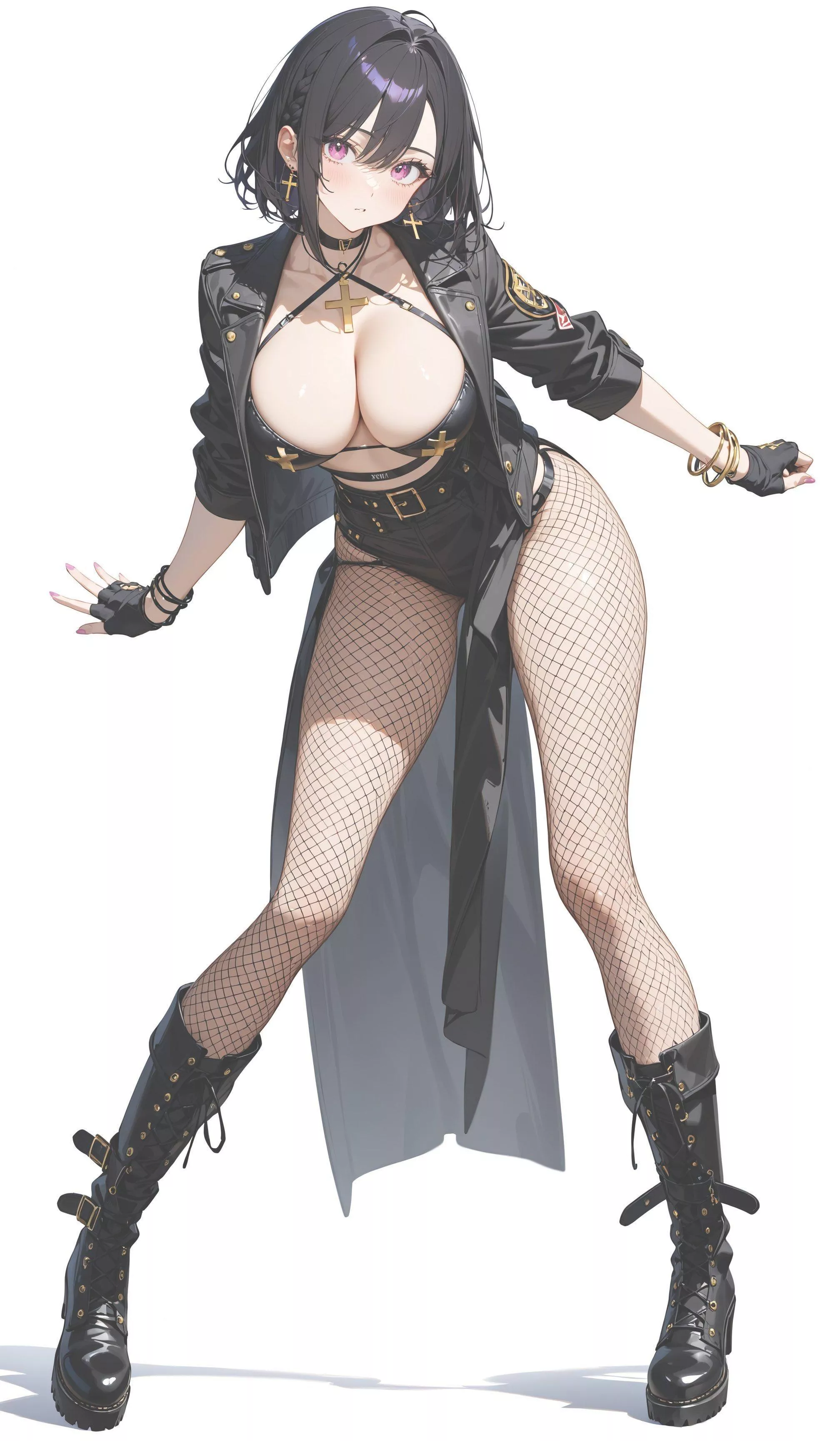 Combat Boots & Fish Nets  posted by CheetahSperm18