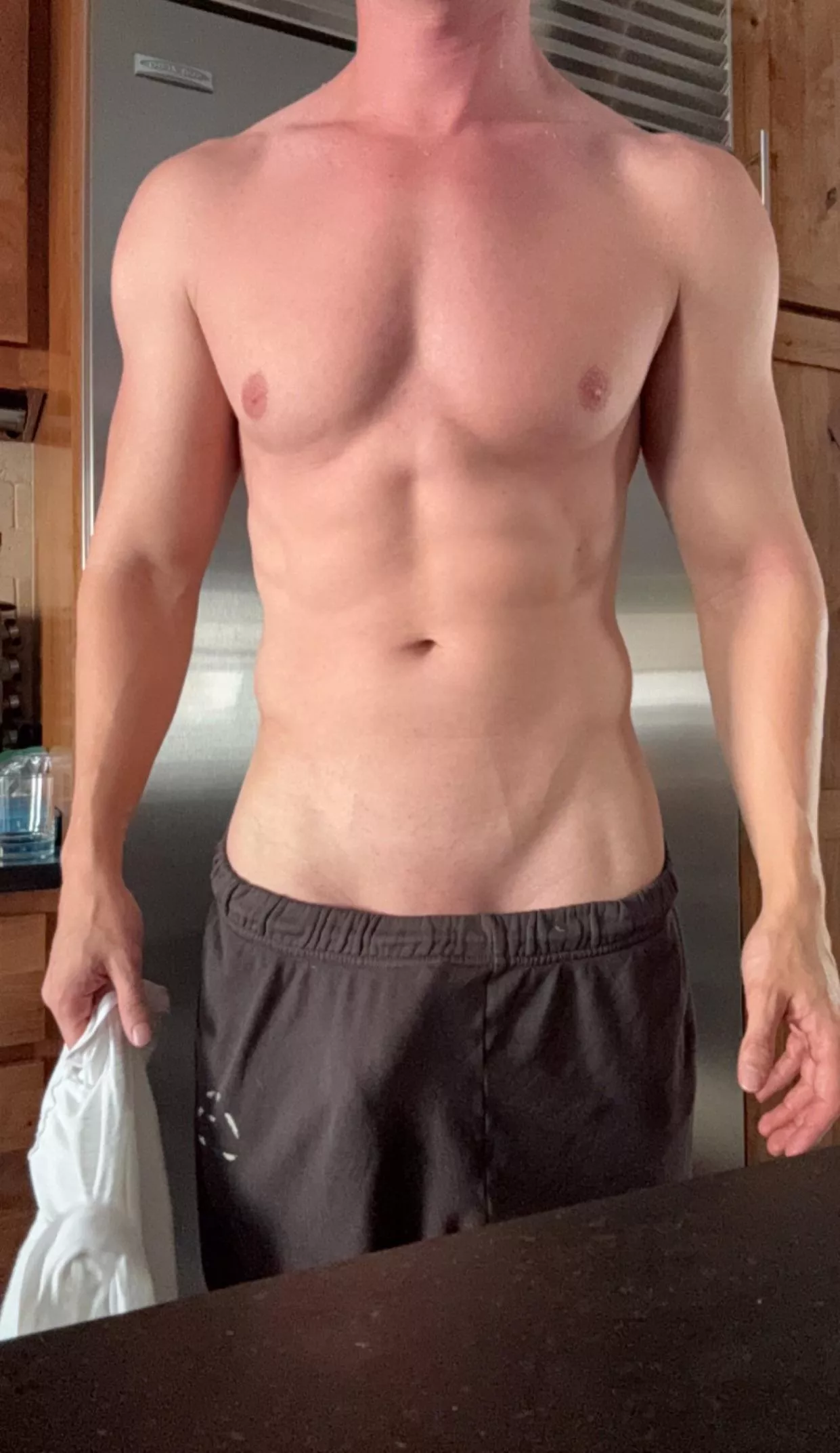 Don’t think I can wear my new sweatpants in public! Oops  posted by Fishoutawater_