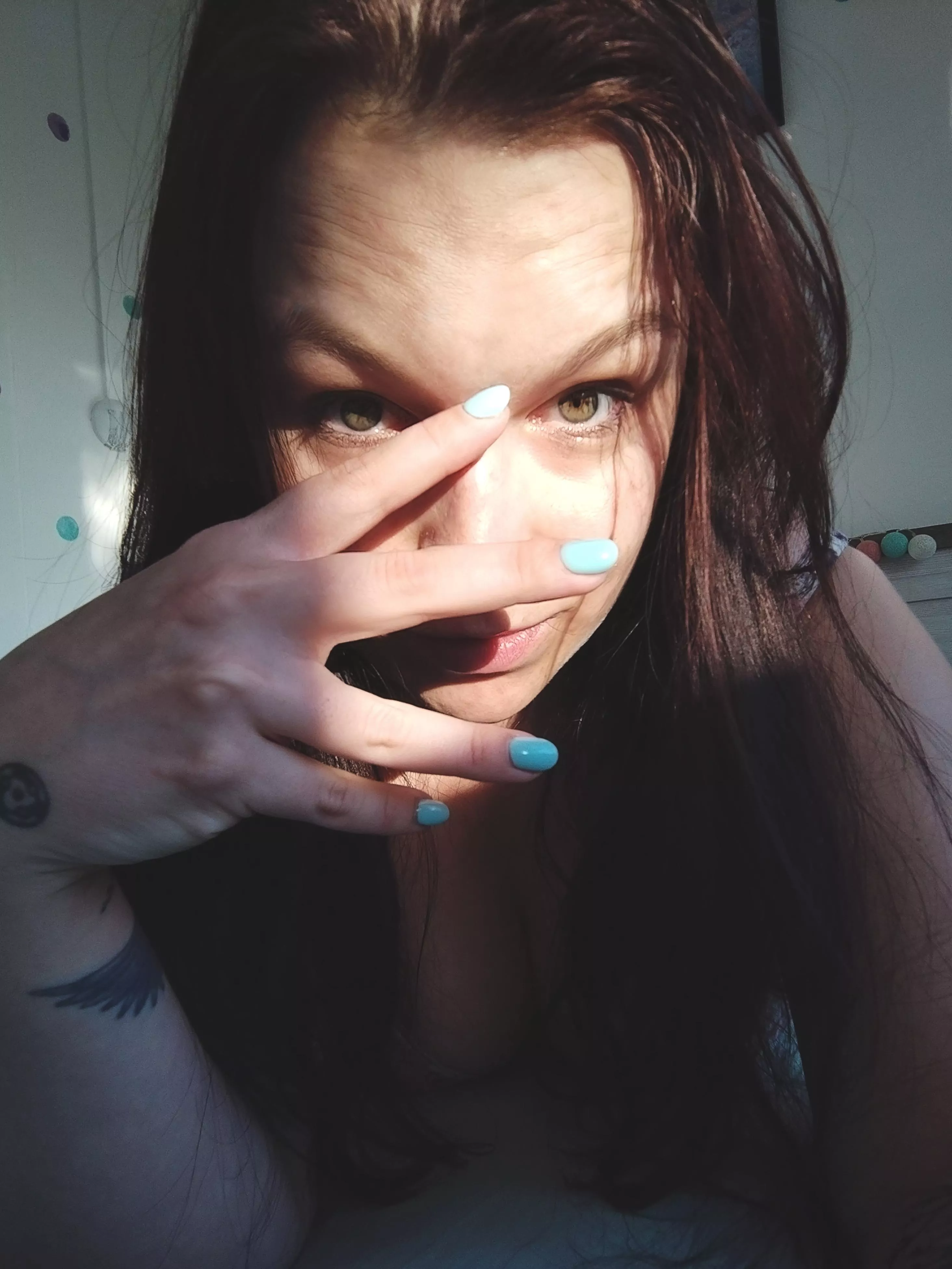 Eyes and nails posted by Noriko-san