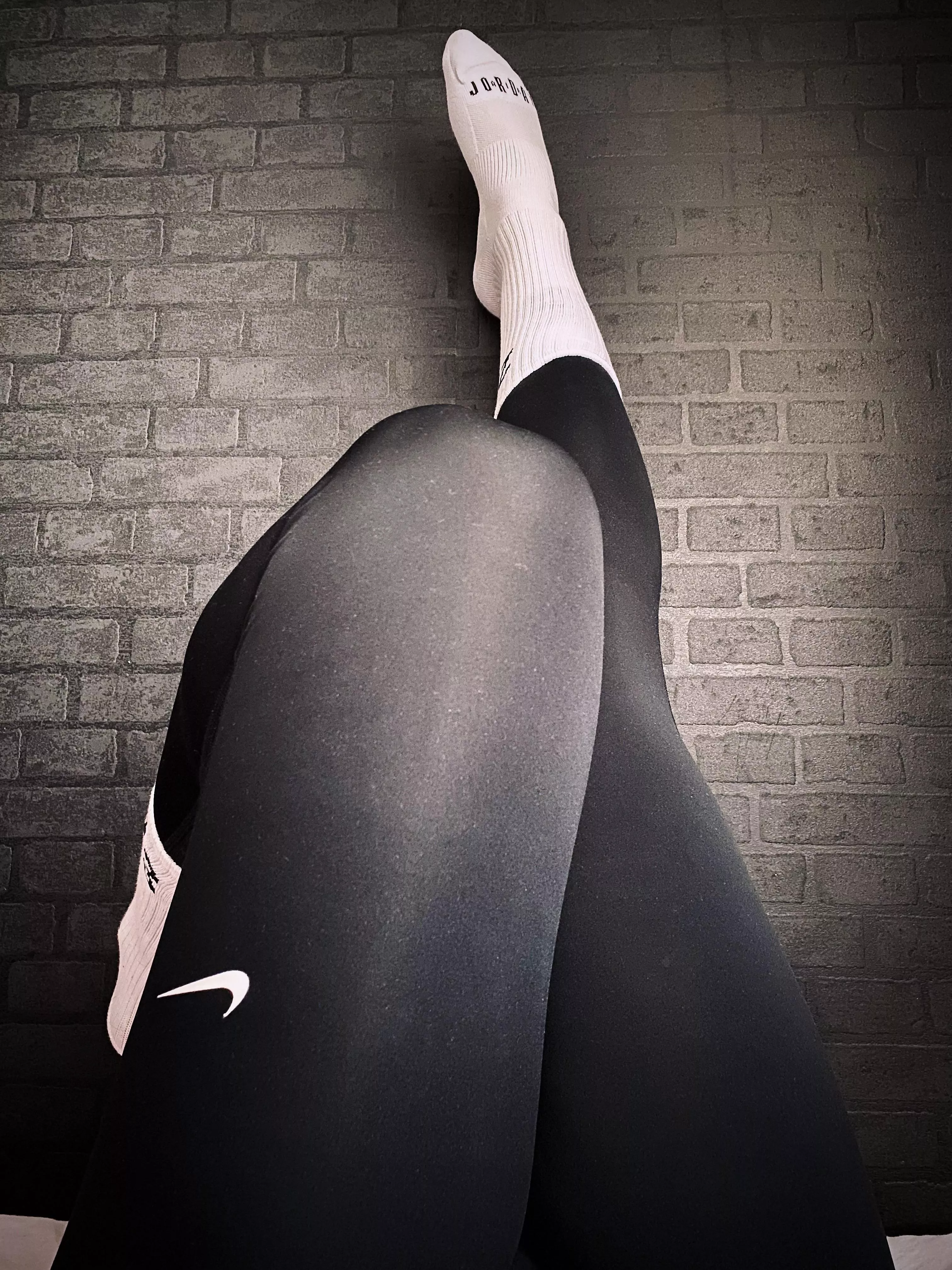 I love looking down at my legs! 😊 posted by somewhore_