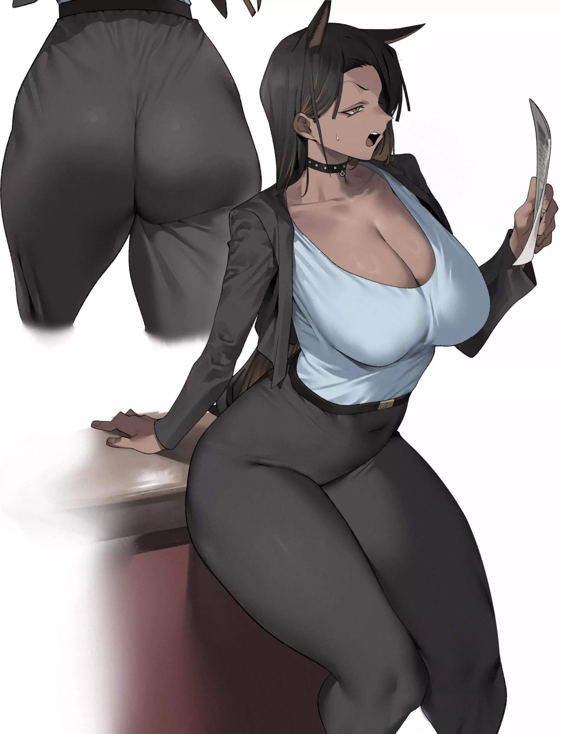 Trying to impress the boss posted by asap_pocki