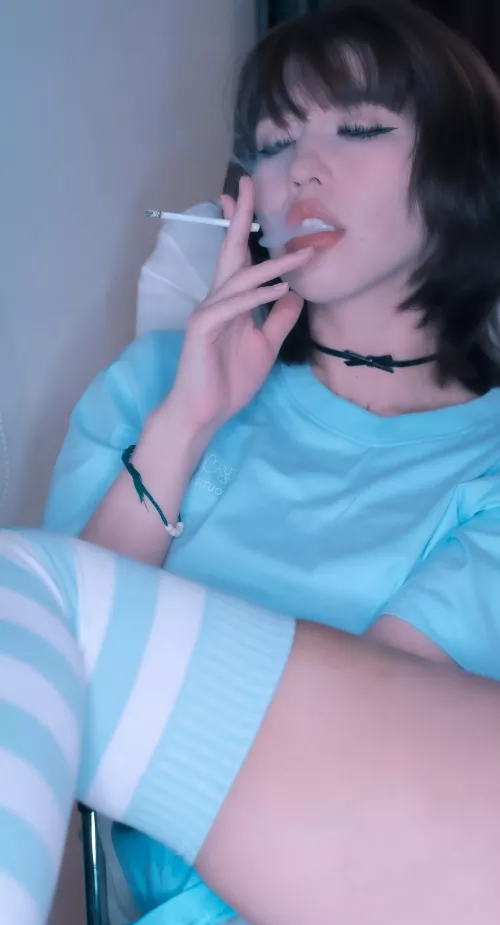 What is it you find sexy about women smoking? by sigmasian_