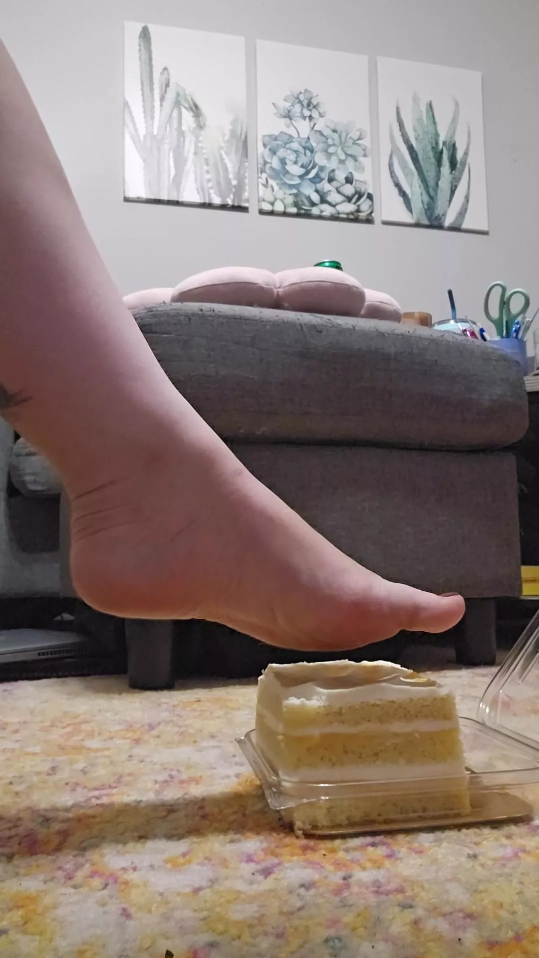 Would you watch me squish this cake? posted by roxybabie627