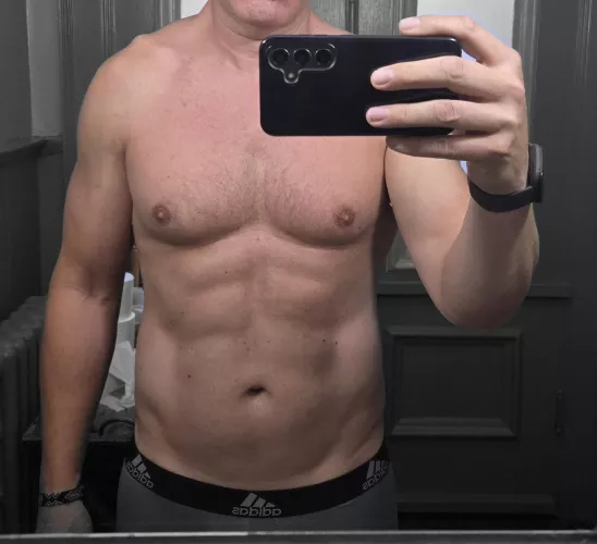 [48] You see a teacher that you had a crush on in high school at the gym one day and he's totally ripped and now your crush comes back what do you do? by More_Present8862