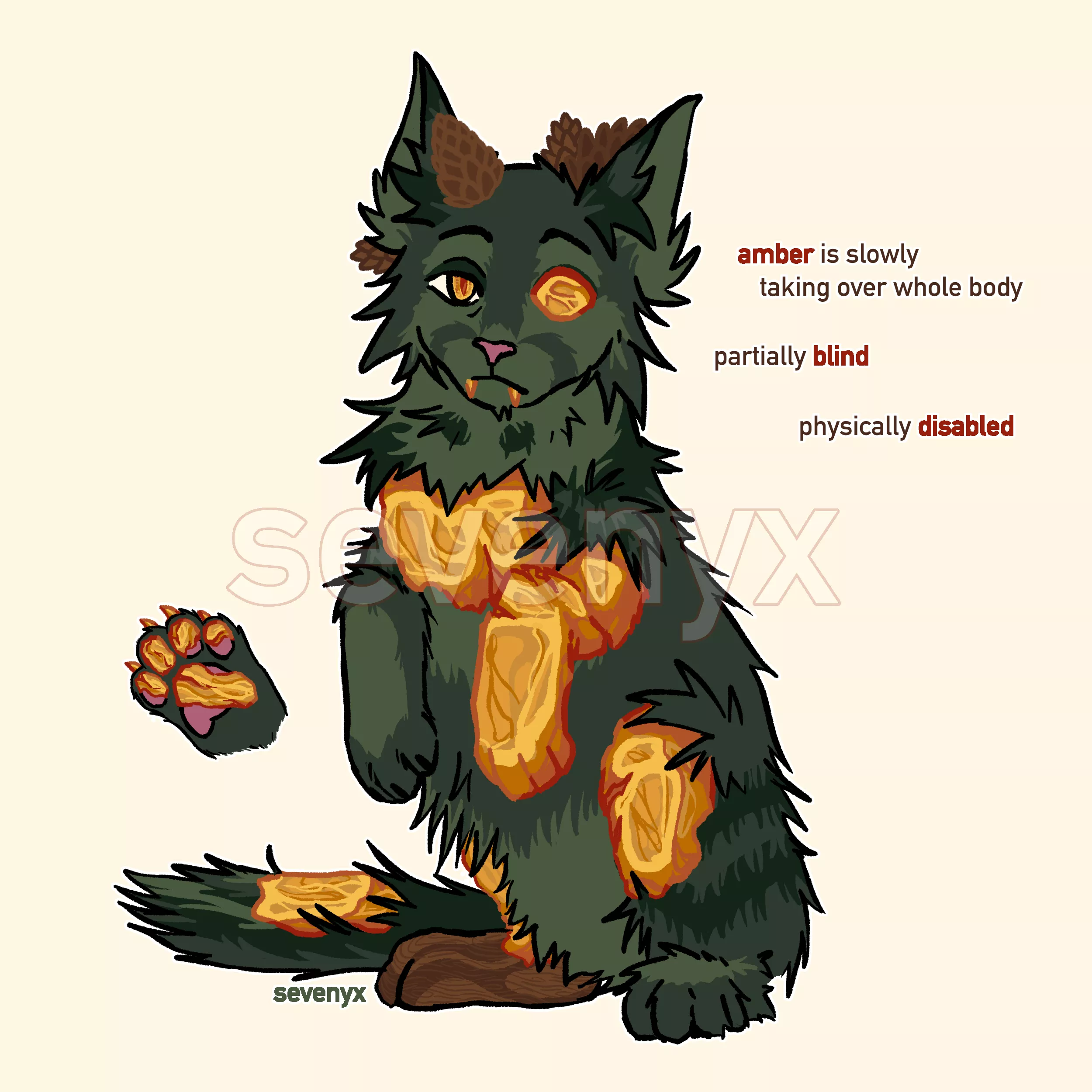 made a new adopt design! advice appreciated ^^ posted by innocent-puppy