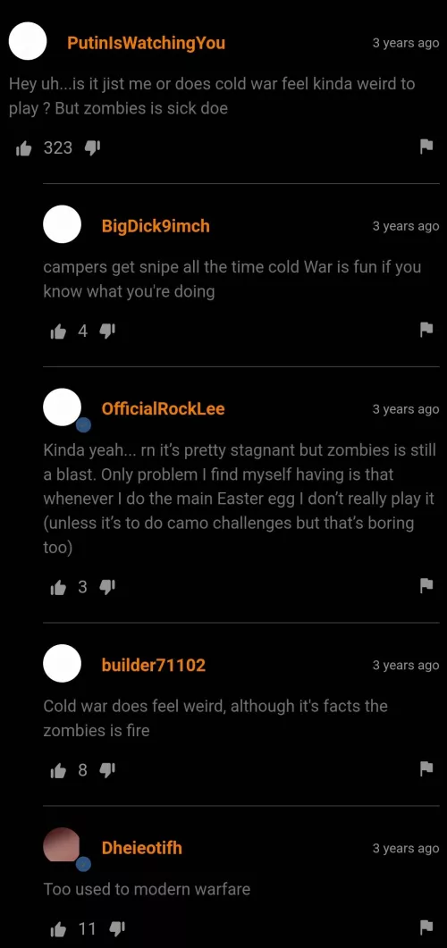 What's better to play, CoD: Cold War or CoD: Zombies? by QueenDiva_UwU