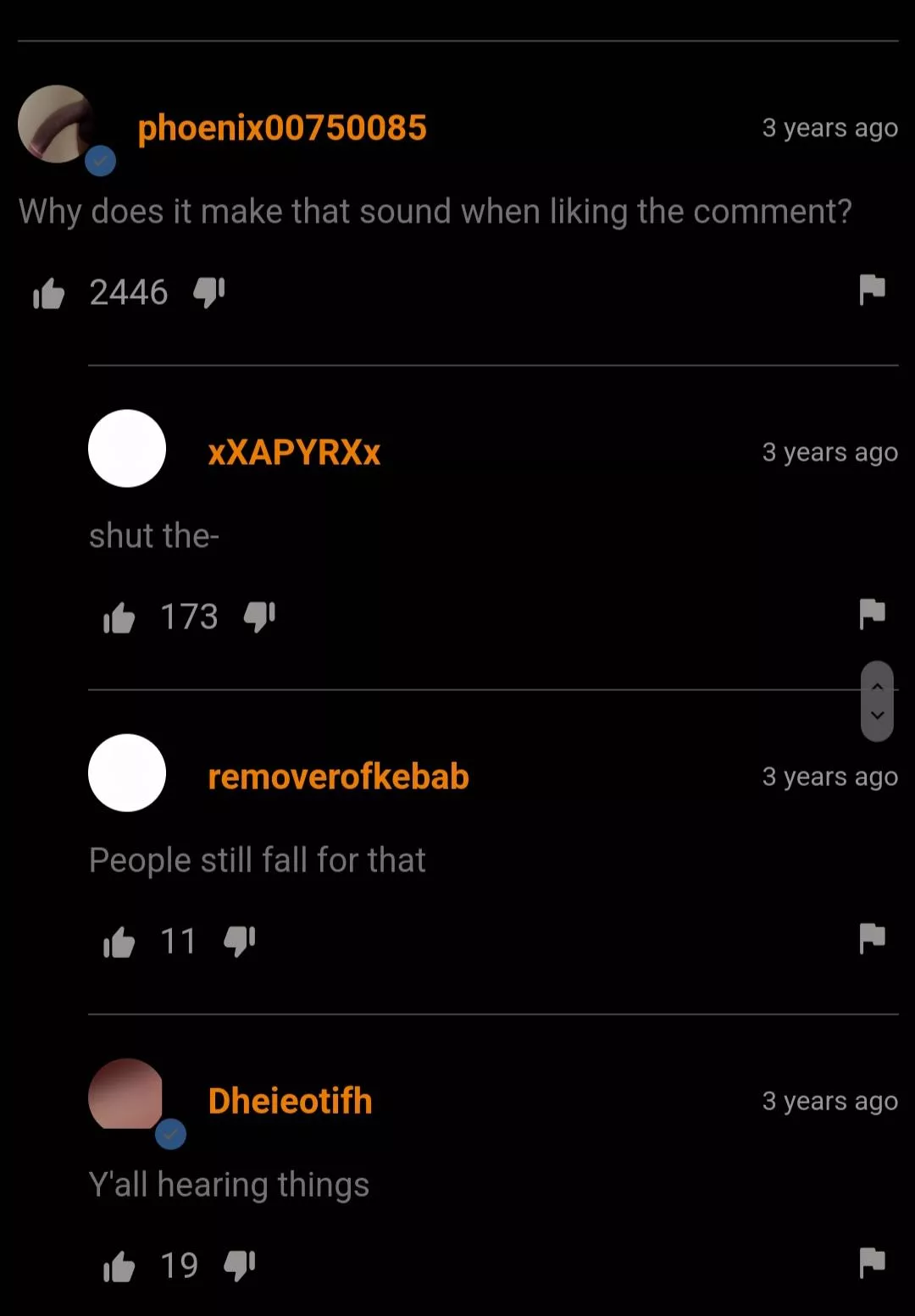 Why does it sound like that??? posted by QueenDiva_UwU