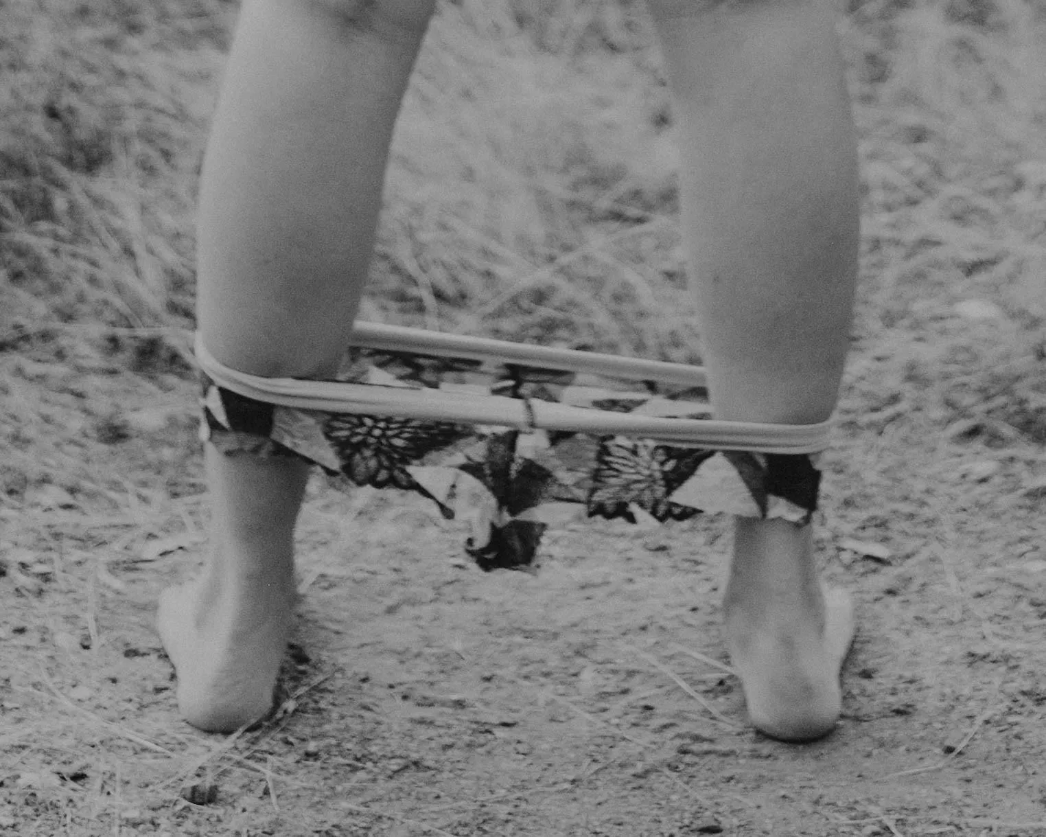 A little bit of an artistic shot from an outdoor striptease posted by duchess_satine_OF