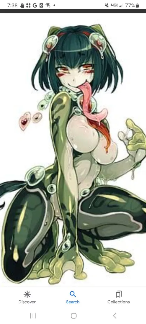 Aist:kenkou cross. Mucouse toad. Smash or pass? by morbidgirl18