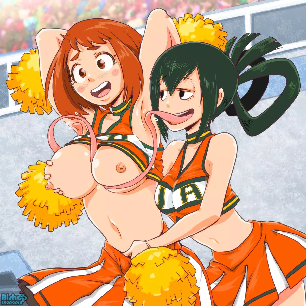 Cheerleading fun (bishopbb) posted by ENFanatic