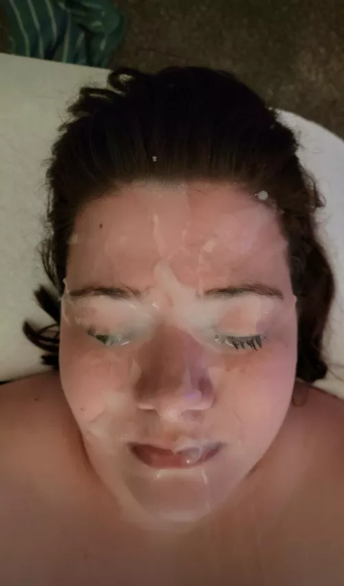 Drained my balls on my wife’s pretty face. by Individual_Intern_59
