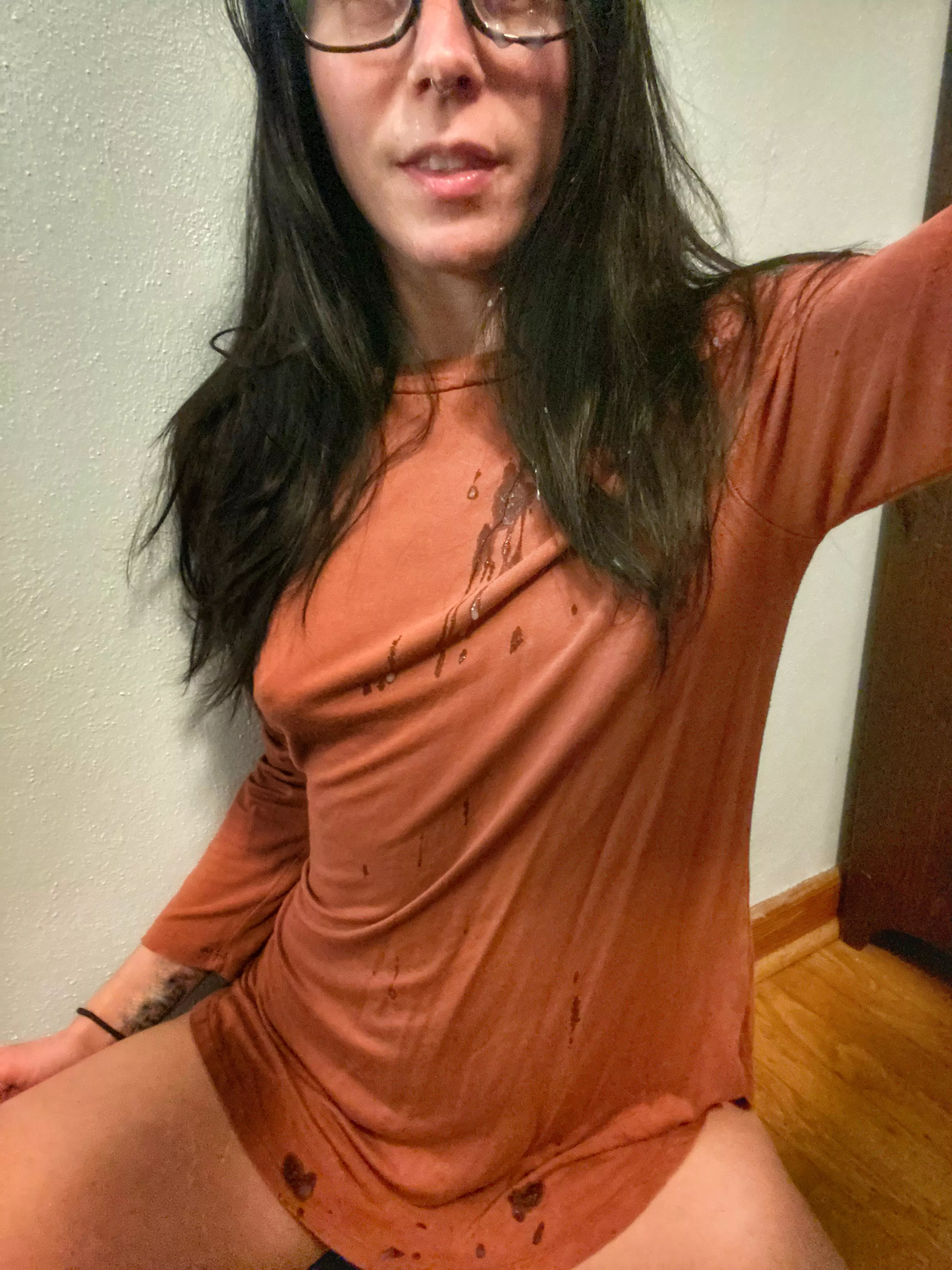 Dripping off my glasses and everywhere  posted by ctsharing