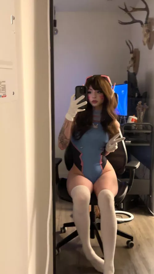 D.Va cosplay by DrowsysDungeon {Myself}  by DrowsynDungeon