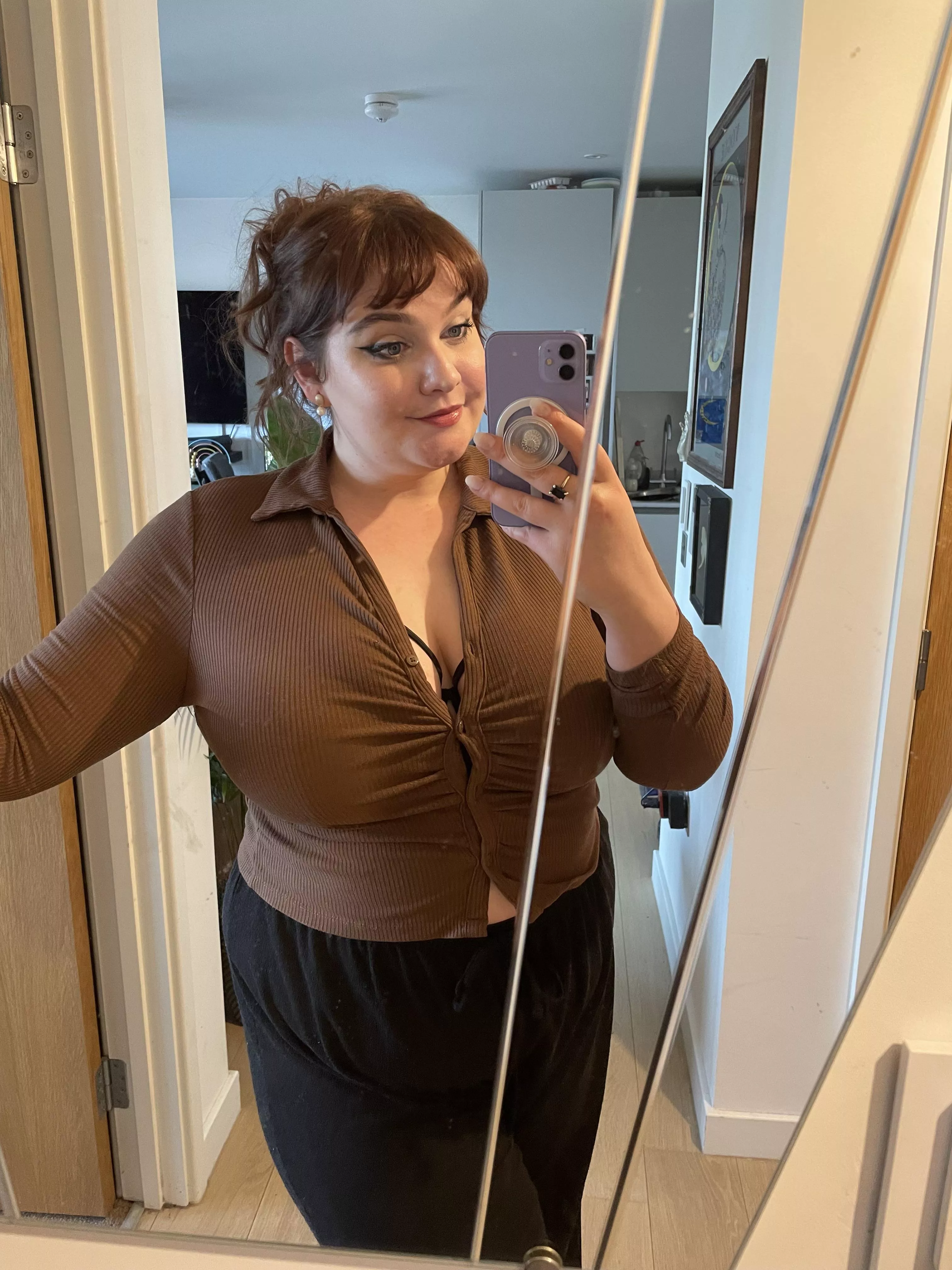 I took a very cute pic before I went on a date!  posted by chunkynymph