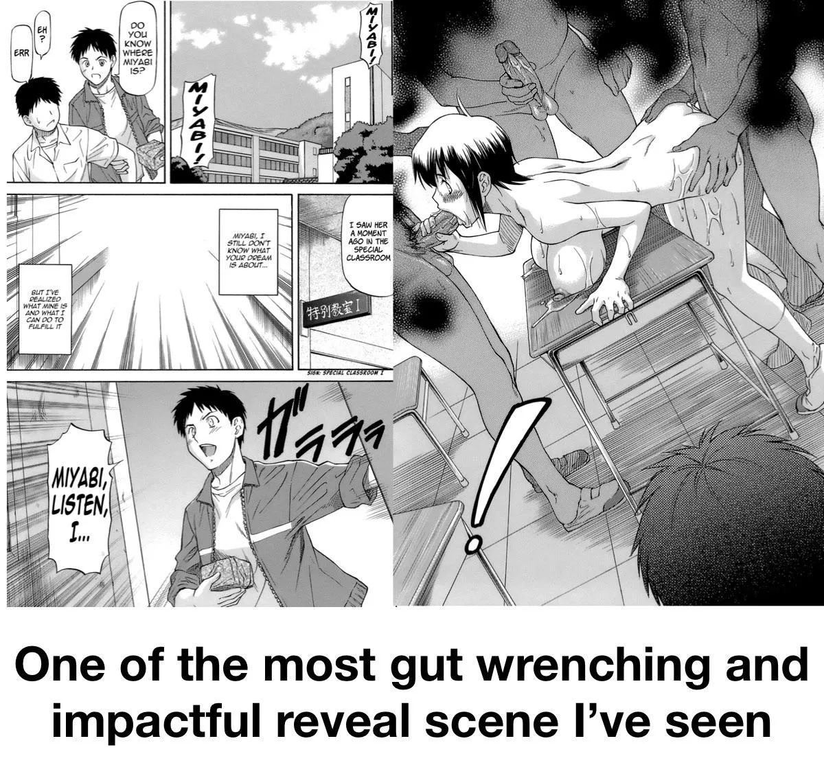 I’m glad I didn’t read this before I got into NTR. Might have traumatized me.  posted by PsychoLorenz