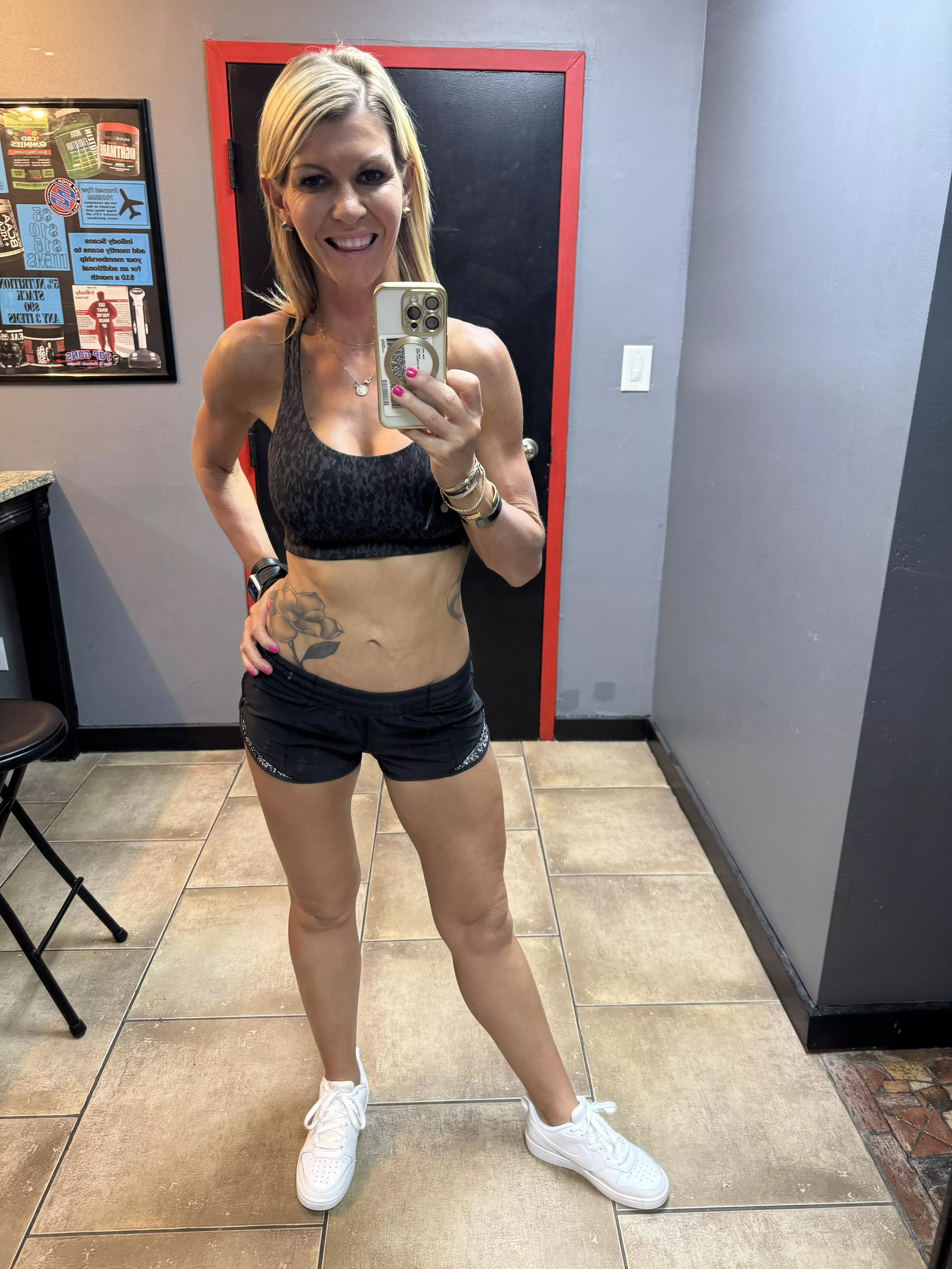 My gym outfit makes me look like a total slut and I love it posted by fitnesswife1983