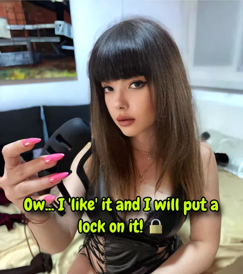 Trust me, it's only because I like it... [oc] by Goddessmaude