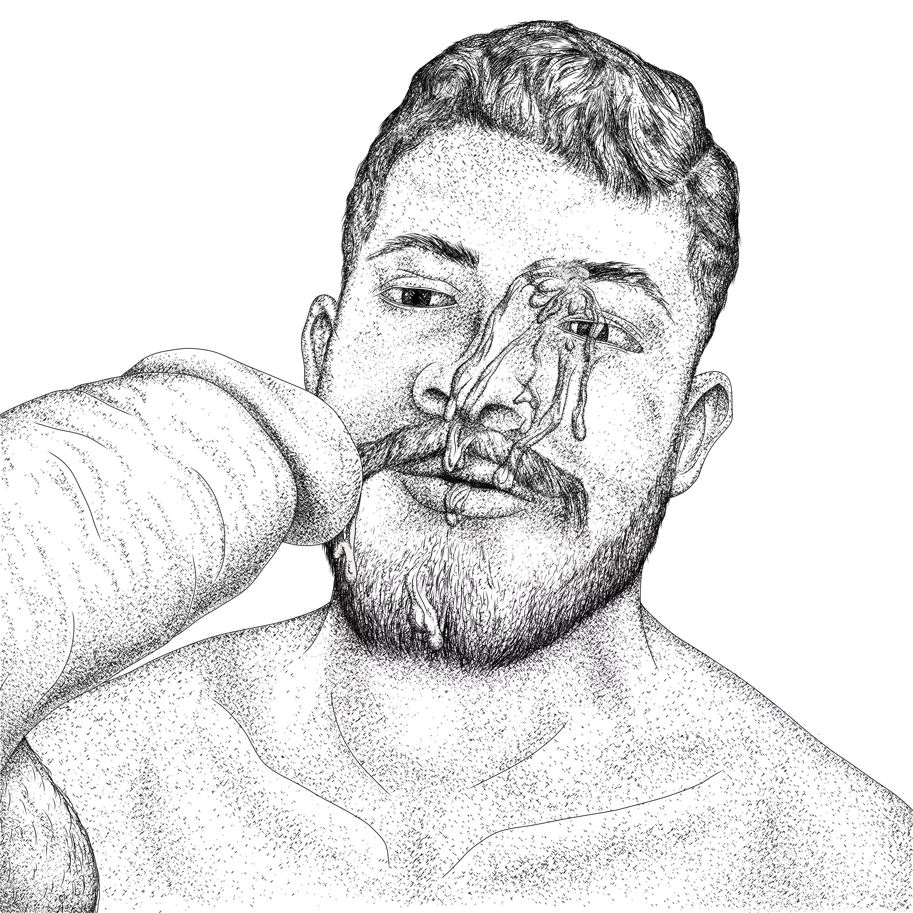 Artwork “Splatter” posted by antoniofreakbanderas