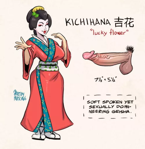 Geisha [ArtByMatches] by RPGeewillikers