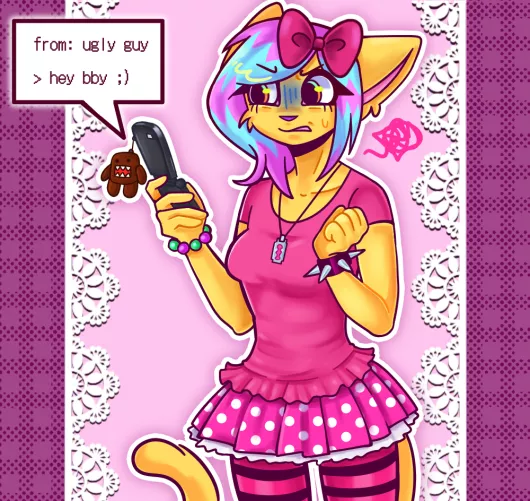 My oc Jenna! by shigutheraccoon