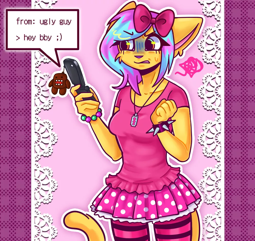 My oc Jenna! posted by shigutheraccoon