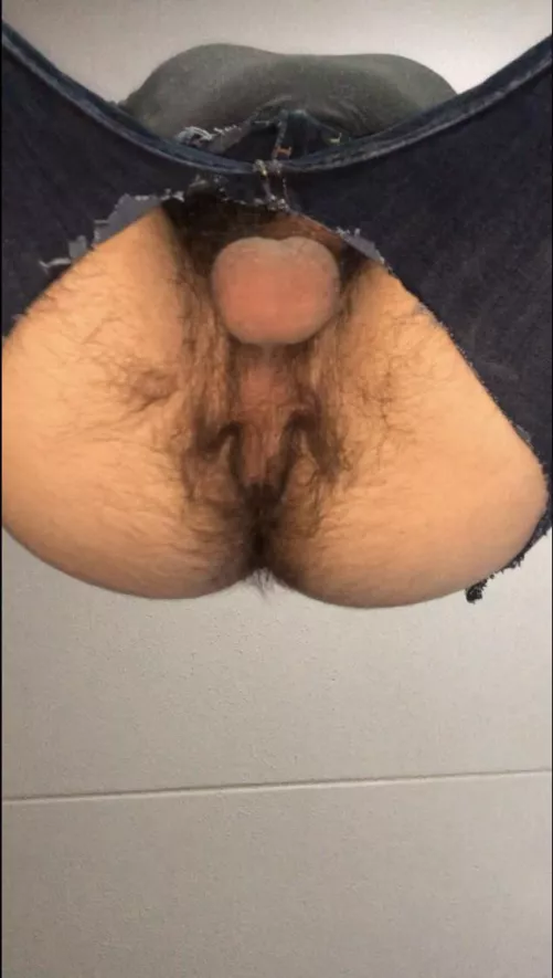 Oops, I ripped my jeans  by Cockslut6778