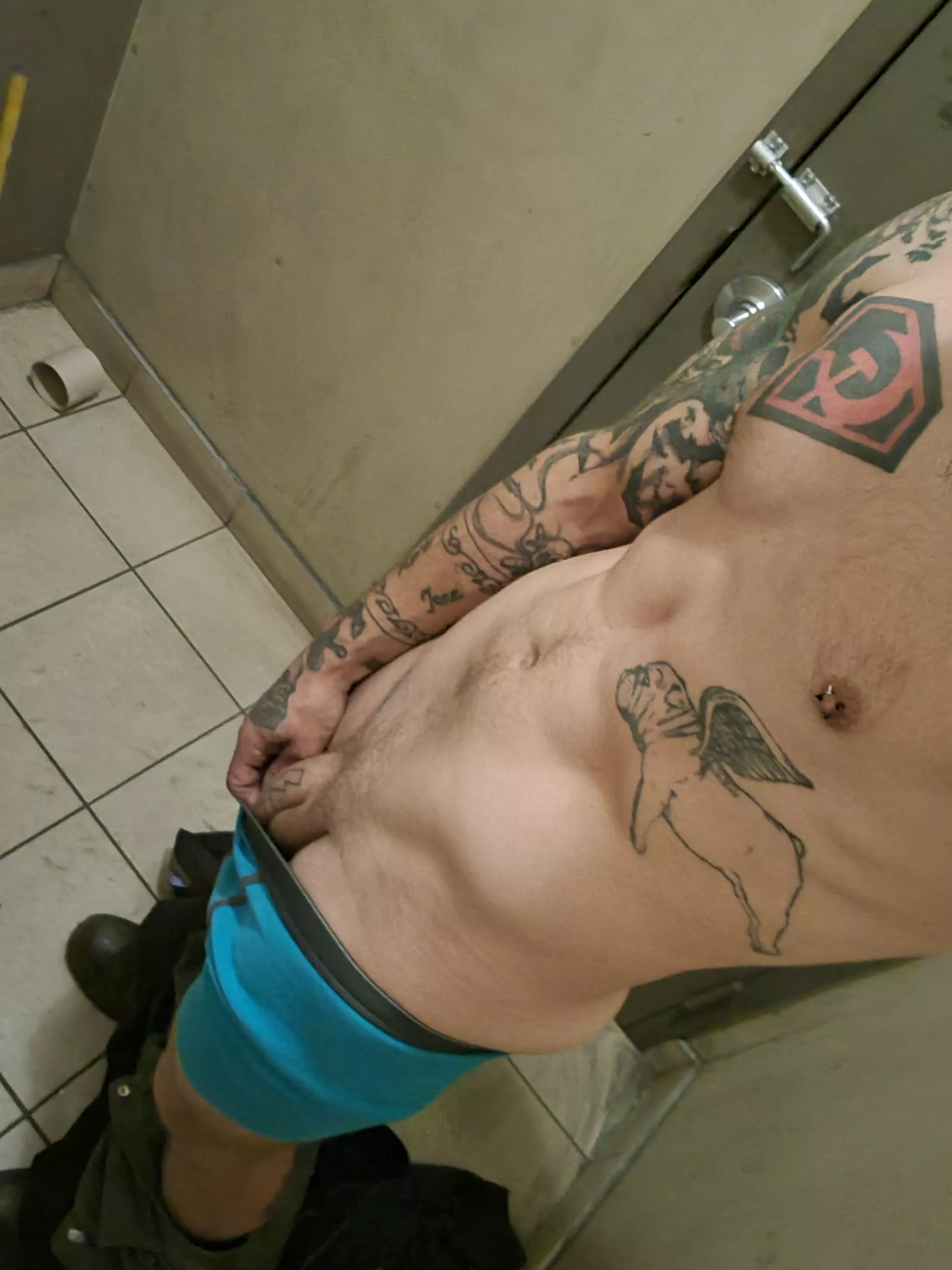 Would you meet me in the bathroom at work?  posted by LightningBolt37