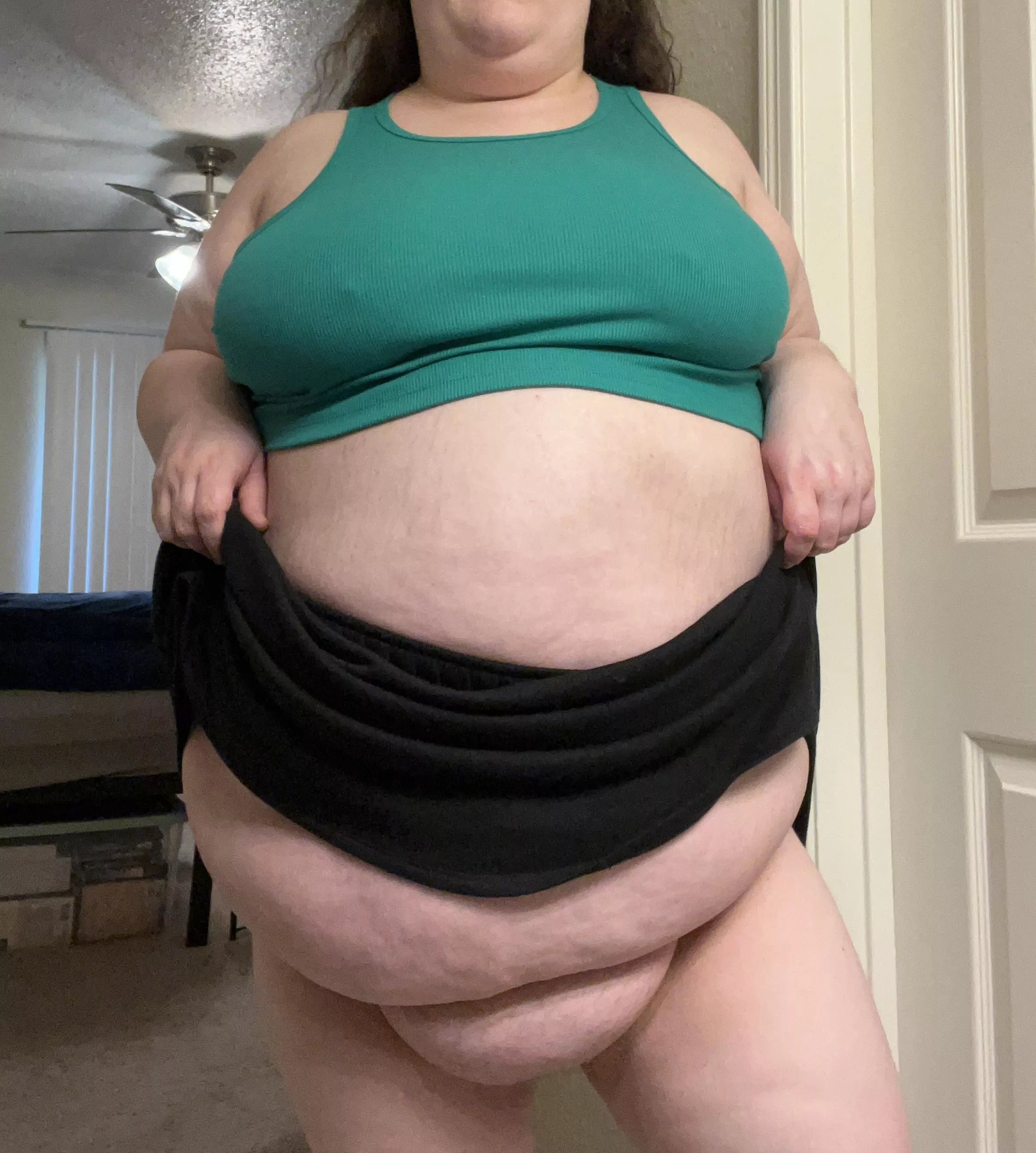 Got a surprise under my skirt for you posted by arealhandful