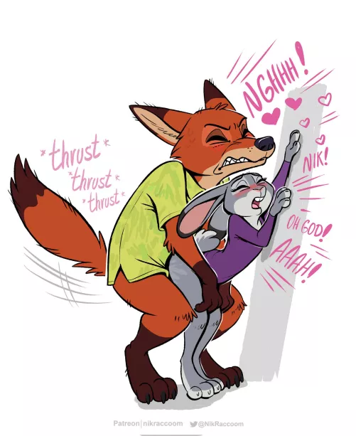 Nick Going Savage~ (NikRaccoom) by DL2828