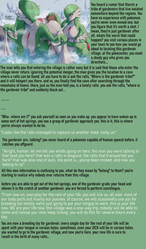 Tribe of Gardevoir [Pokemon] [Femdom] [Cunnilingus] [Malesub] [Breeding] by NSFWilliam69