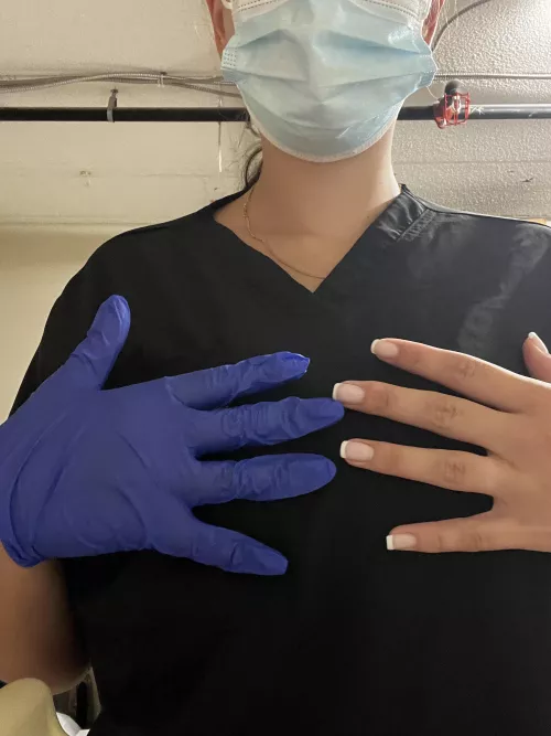 which do you prefer, glove or no glove? by milkshakecutie