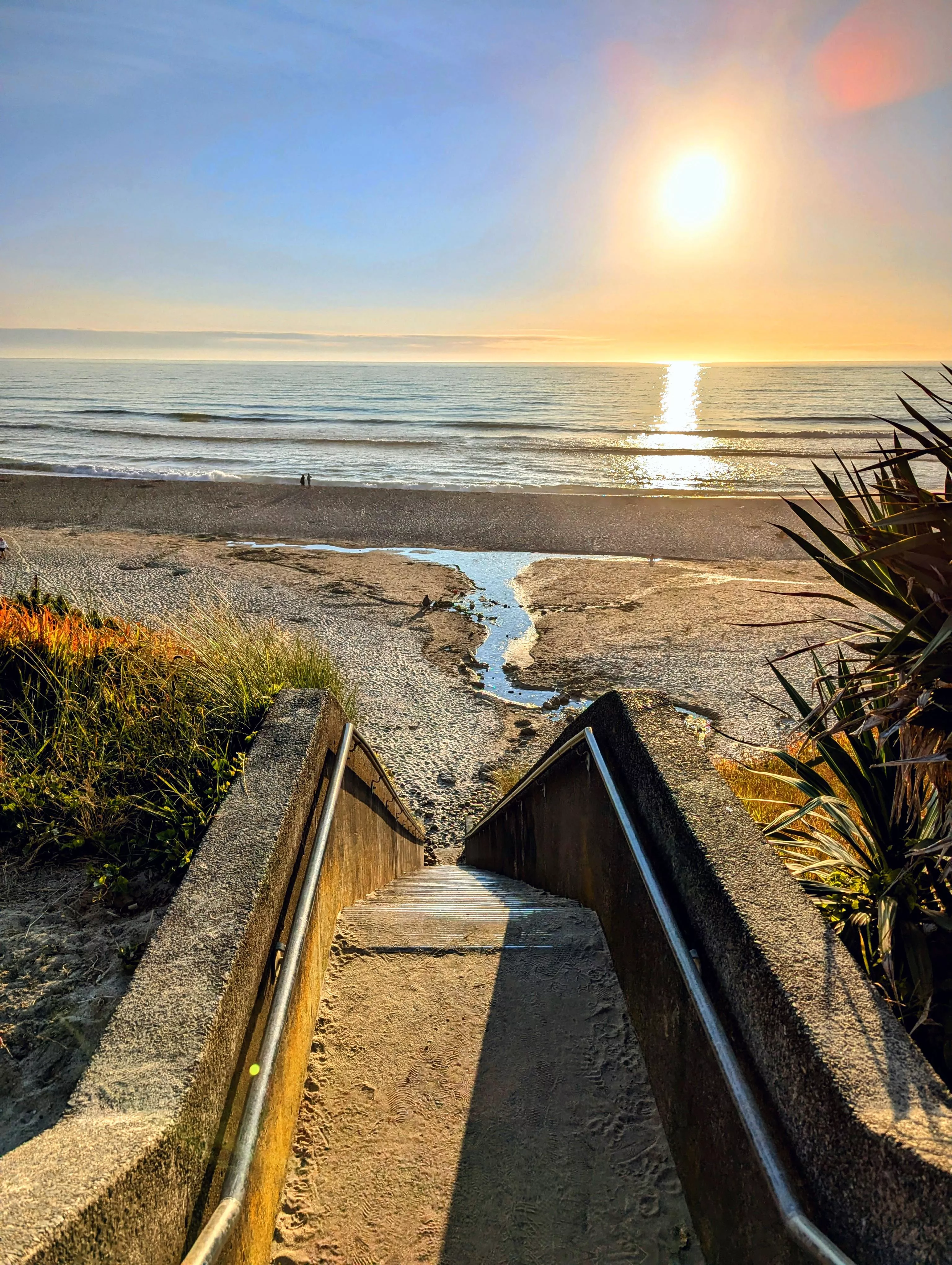 A little stairway to heaven in Lincoln City, Oregon posted by calysperawrites