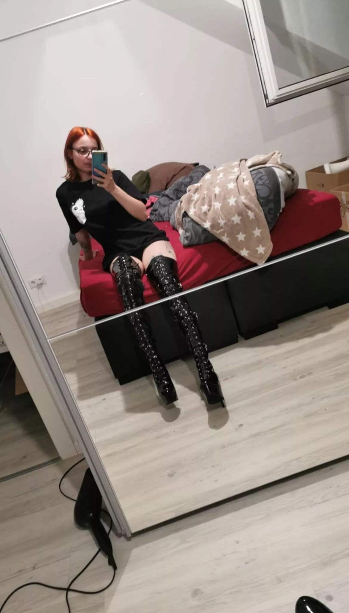 Am I crazy for sleeping in my heels? posted by night_yena