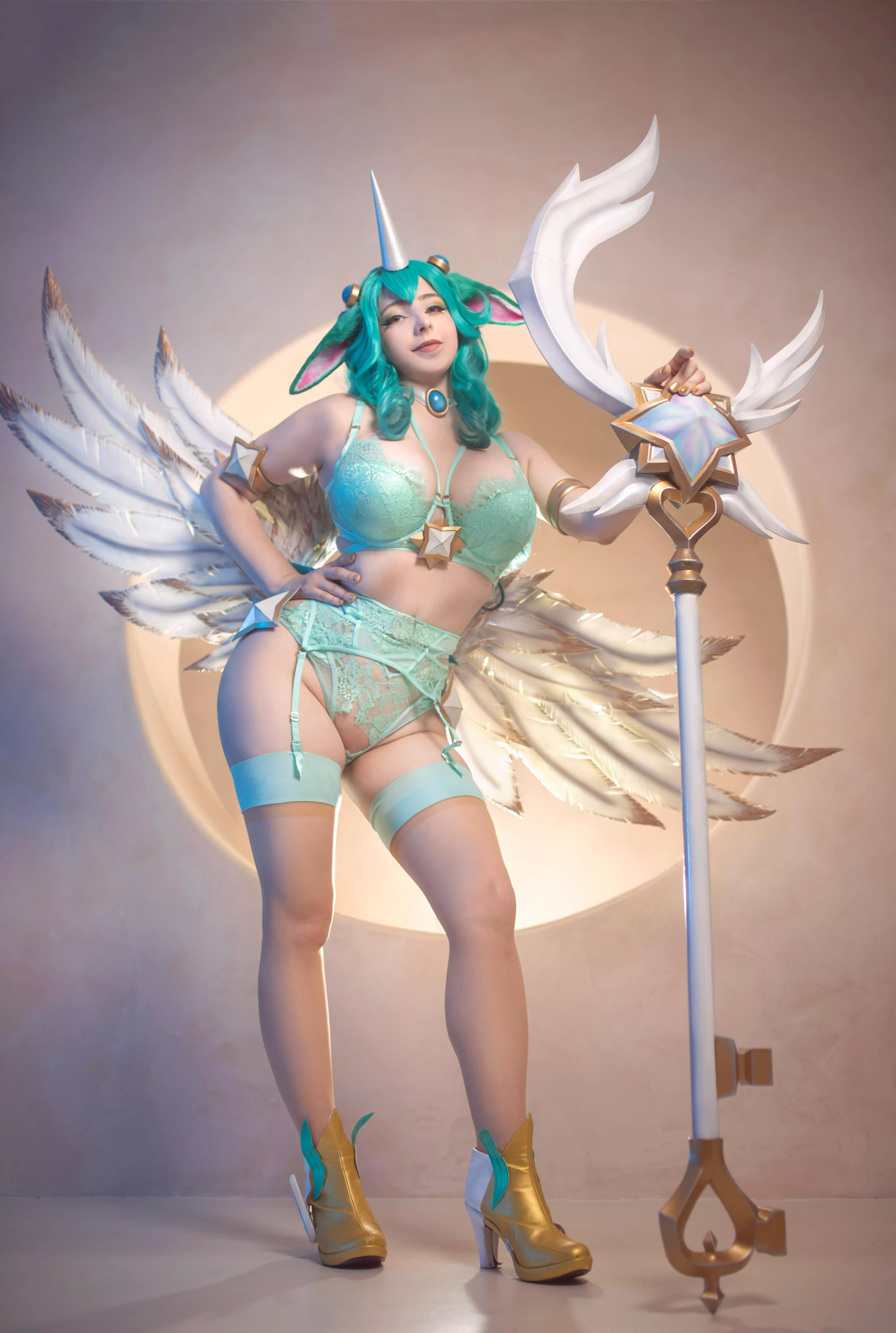 Boudoir Starguardian Soraka (League of Legends) by Mikomi Hokina  posted by gabanviii