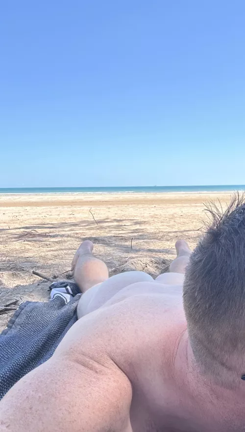Cheeky morning at Casuarina Beach, NT, Australia  by Mickydub801
