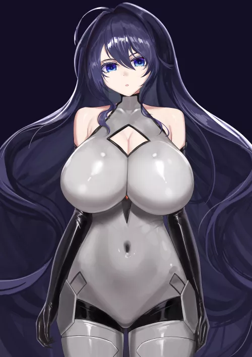 Grey Bodysuit  by CheetahSperm18