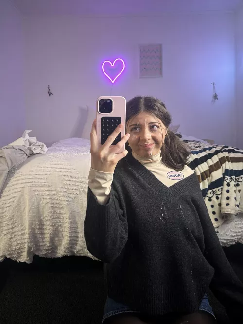  I asked my dad not to look at my face
 by CollaterLDamage