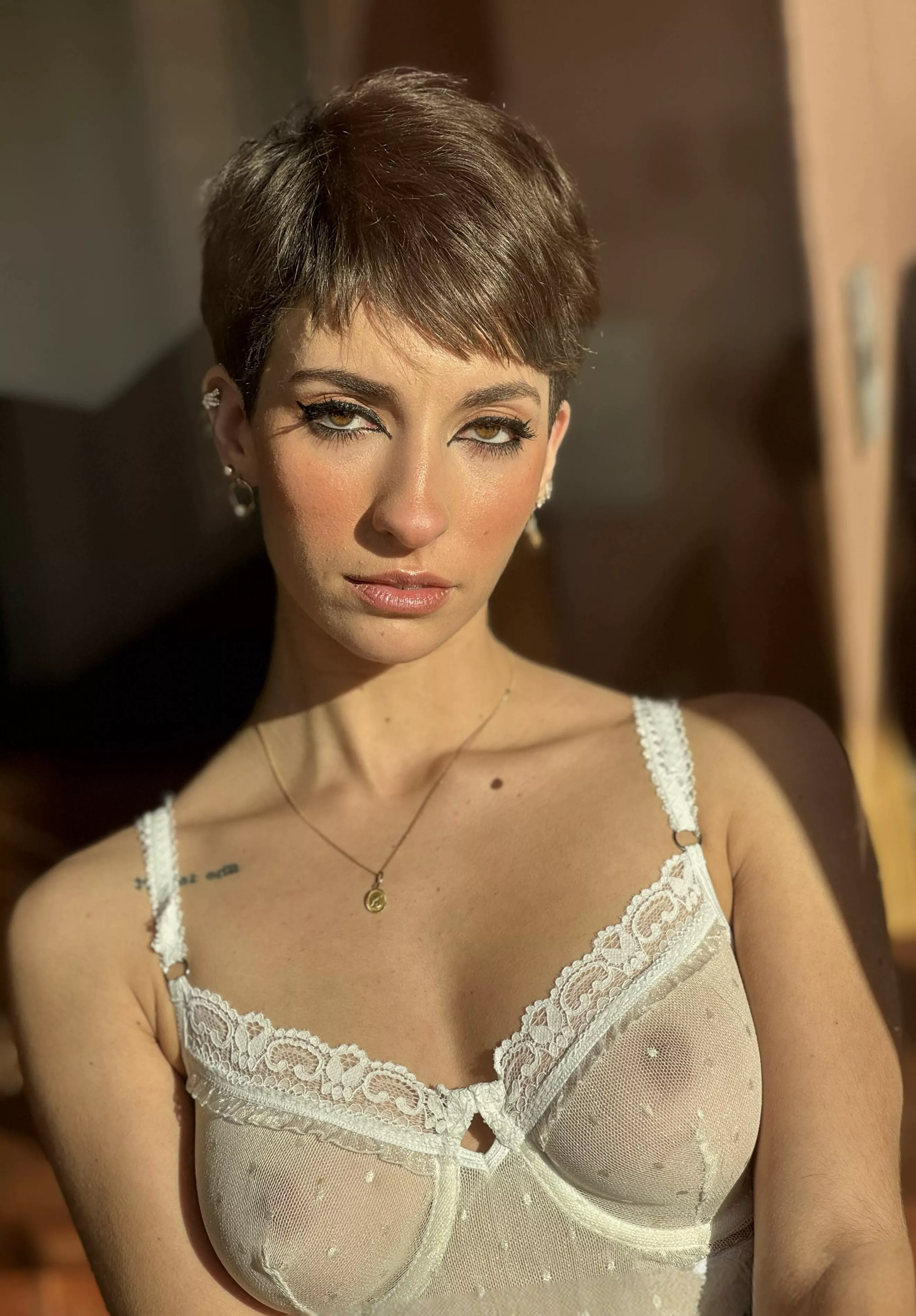 I love wearing see through bra's that show my perky nipples posted by LexxCumbersnatch