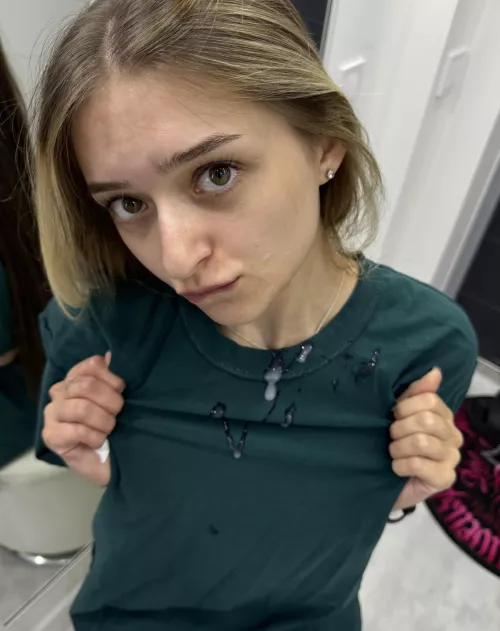 Now you have to fuck me for dirtying my favorite t-shirt by SugarFreeBabby