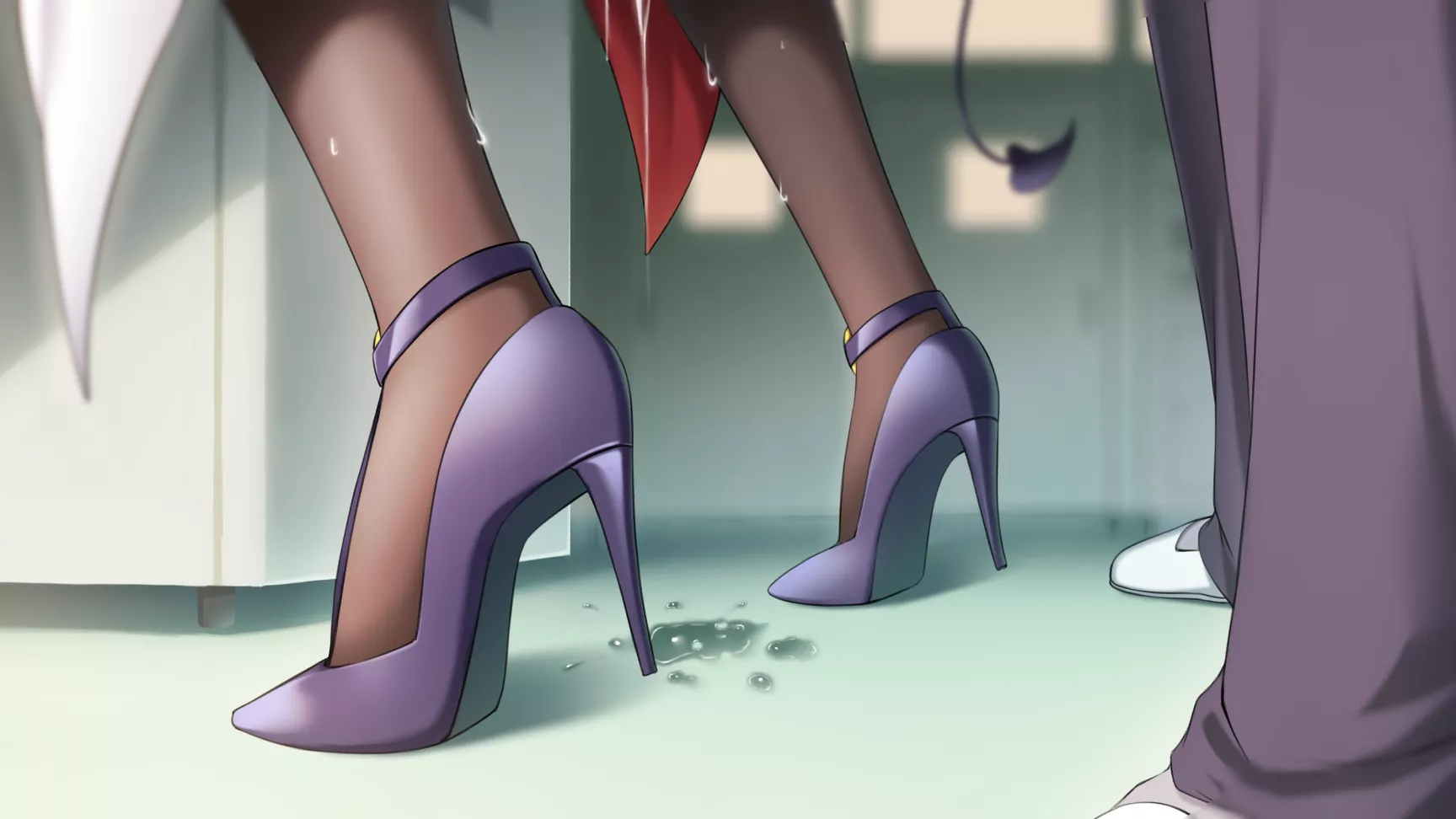 Studying with choco sensei [hololive] posted by rawr-6in