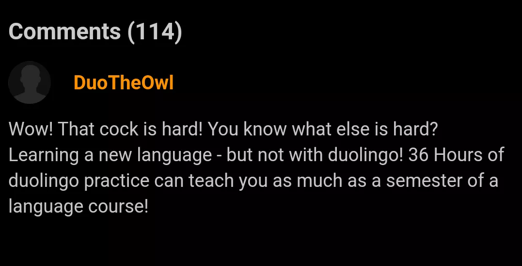 You can never escape the Duolingo bird. posted by TheDanBexfield