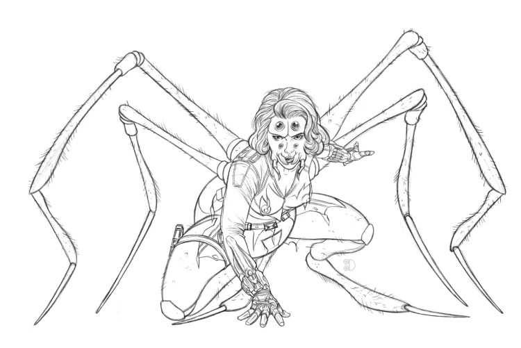 Black Widow (by Tittydispenser) by titty_dispenser